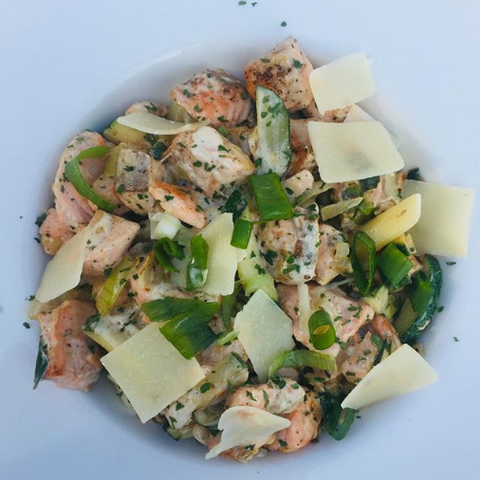 Pasta zalm